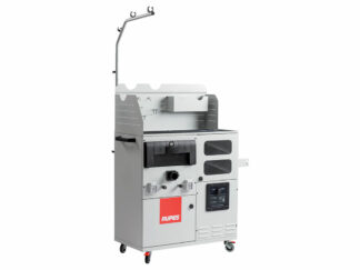 TURBINE MOBILE 1,5 KW - 2HP AVEC STATION DE TRAVAIL ET ARMOIRES INTÉGRÉES - KR2A