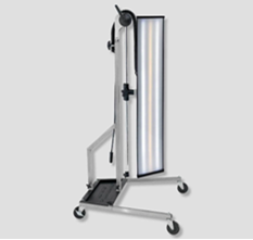 PORTIQUE À LED - LAMPE DOUBLE NÉON  + SUPPORT BATTERIE - PFRLED1MW