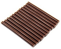 SACHET DE 15 BÂTONS DE COLLE MARRON - PFRMA15