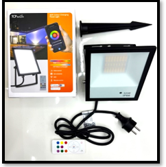 PROJECTEUR LED 30W + TELECOMMANDE - SWP30W