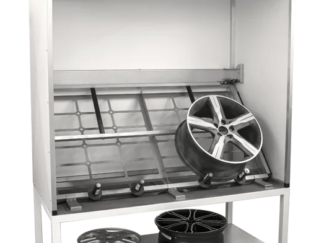 RACK DE PREPARATION ET PEINTURE POUR JANTES