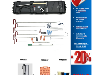 KIT DÉBOSSELAGE SANS PEINTURE PROFESSIONNEL - STARTER